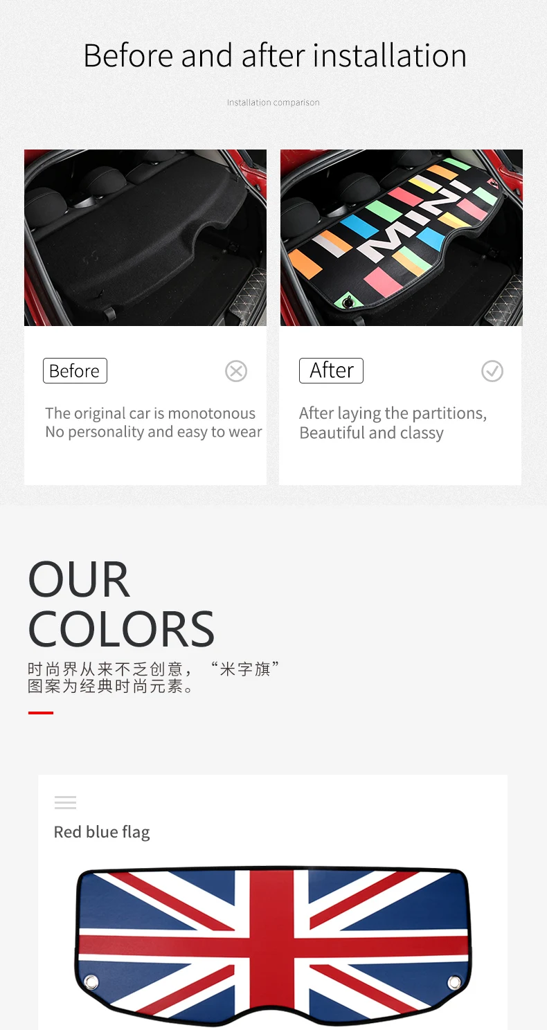 Mini Cooper Trunk Pad