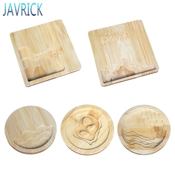 

UV Resin AB Glue Wood Tray Wooden Cup Pad DIY Epoxy Coaster Crafts Making F3MD