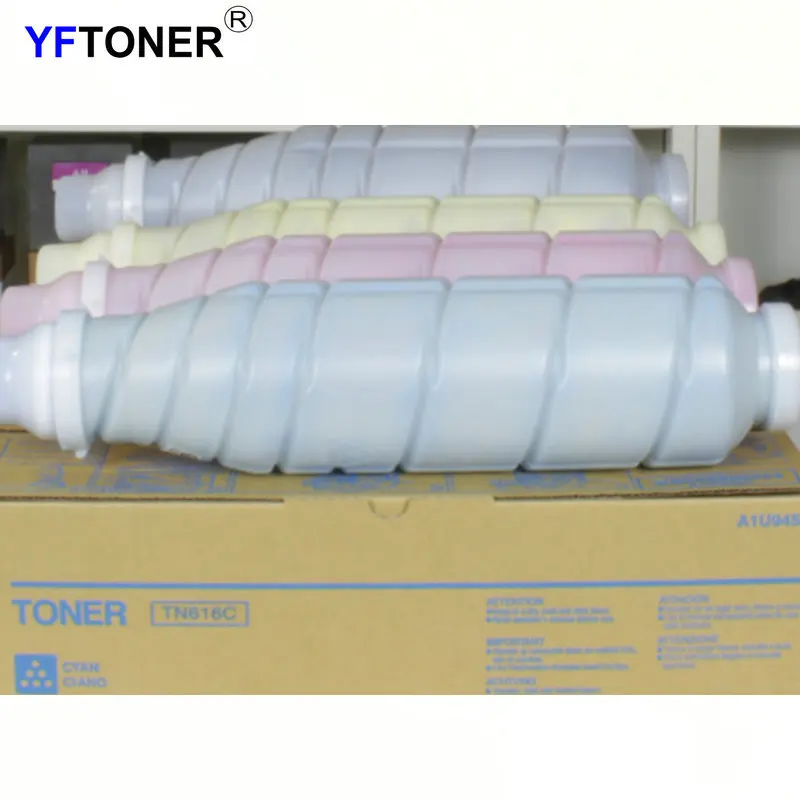 YFTONER японский TN615 тонер-картридж для Konica Minolta Bizhub TN-615 C8000 TN615K TN615C TN615Y TN615M A1DY130 Y230 Y330 Y430