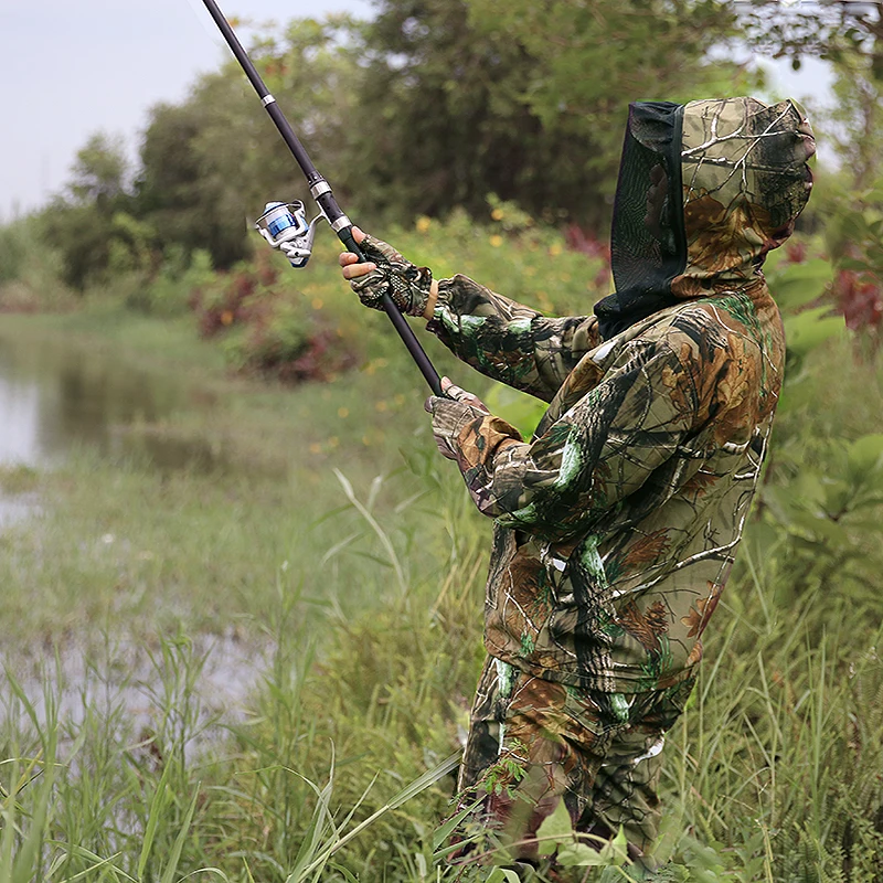 Tactical Suit Summer Outdoor Anti-Mosquito Hunting Sun Protection