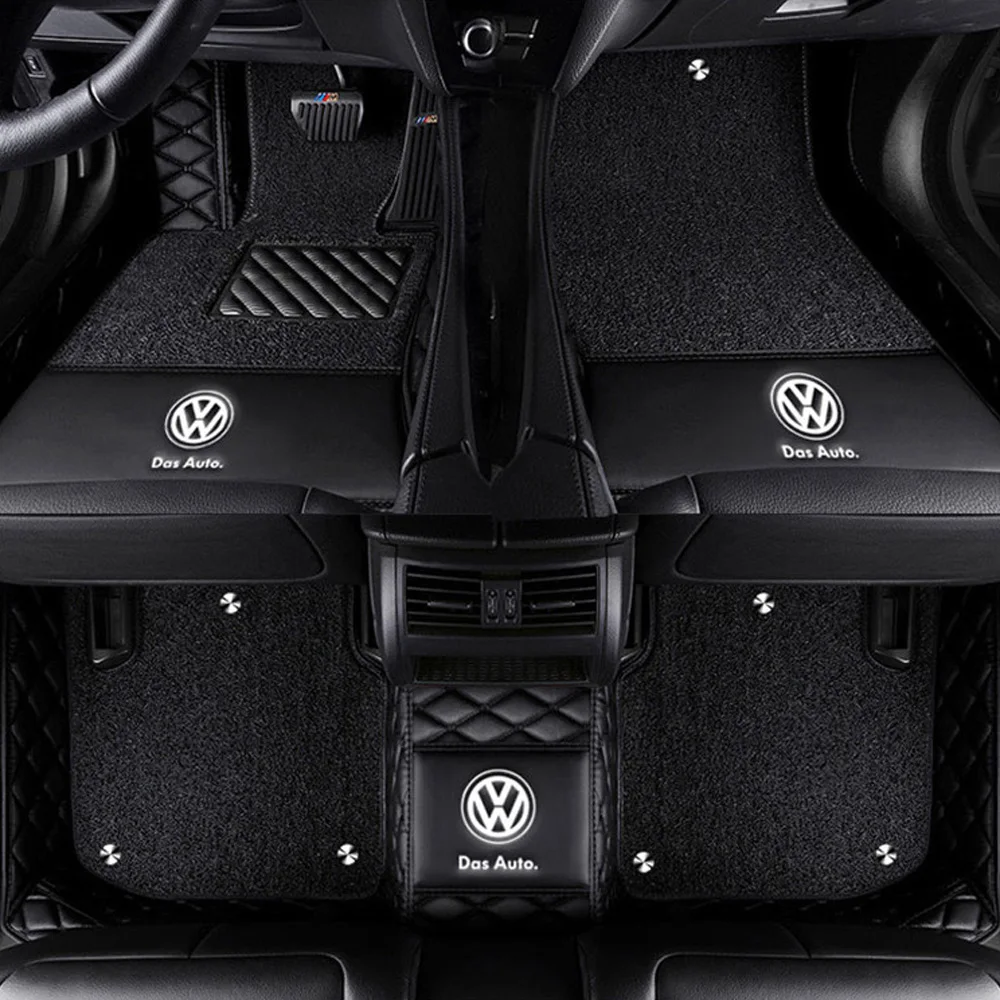 

Car floor mats with Logo/Brand Logo for Land Rover Discovery sport 3/4 Range Rover Evoque 5D car-styling rugs carpet floor liner