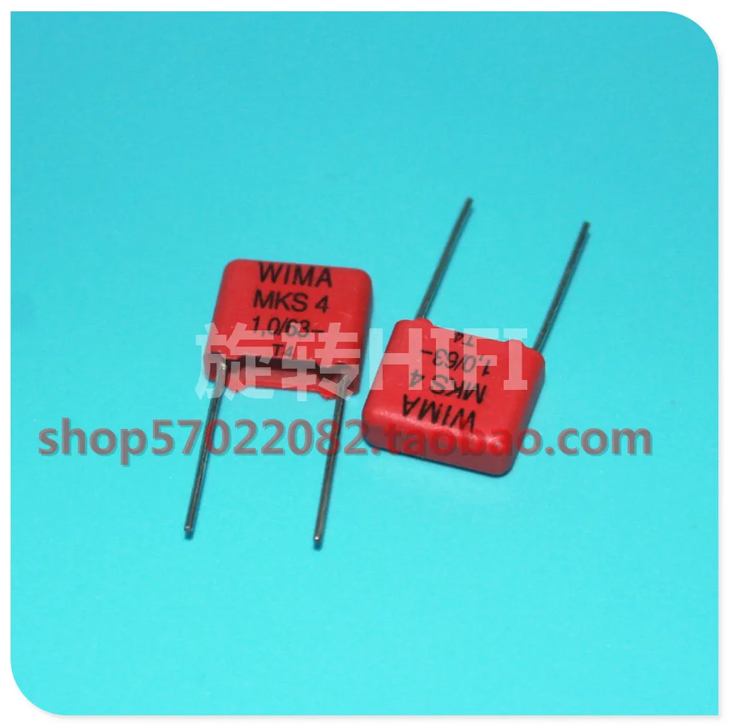 WIMA P10 пленка конденсатор лихорадки MKS10 MKS4 MKC4 MKP10 220NF 330NF 470NF 1 мкФ 63V 100V 160V 250V 0 22 UF 33 47 10