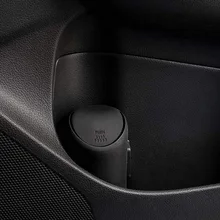 Домашний автомобильный мусорный бак офисный моющийся силиконовый+ ABS подстаканник аксессуары