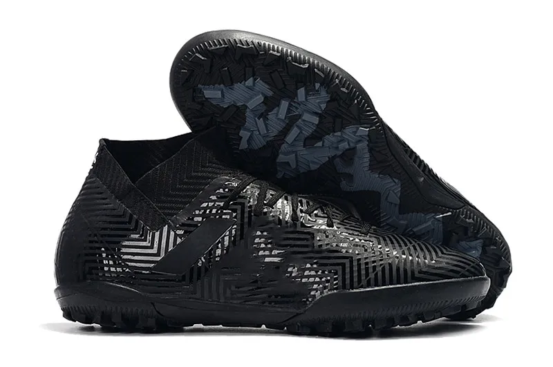 Черный Мужские футбольные бутсы Nemeziz Messi Tango 18,3 TF футбольные бутсы Кубка мира футбольные бутсы Tango 18 футбольные бутсы Scarpe Calcio Chuteiras Zapat - Цвет: Черный