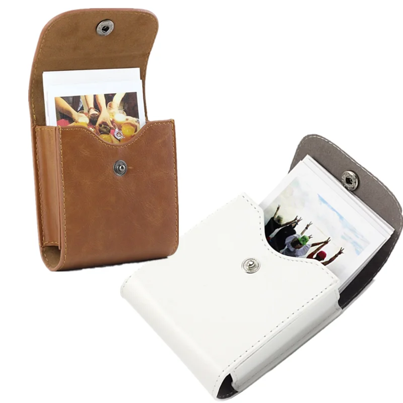 

Storage Camera Bag Fujifilm Instax Mini 9 Case Retro Leather Button Pouch Photo Case Fujifilm Mini 8 Camera SQ10 SQ6 SQ20 SP3