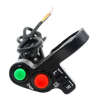 

Motorcycle electric car headlights multi-function faucet fixed flameout switch