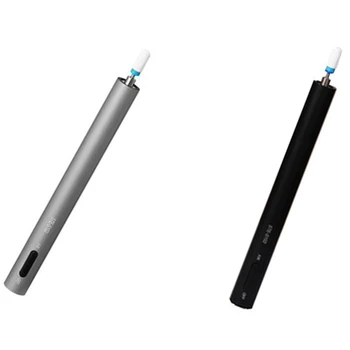 

2 Pcs USB Charging Mini Electric Nail Drill Pen Nail Polishing Machine with LED Lighting, Black & Gray