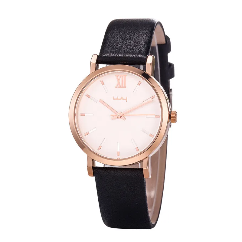 

Colors Leather Watch Women Watch Fashion Men's Watch Fashion Quartz Watch Simple Watch Casual Waterproof Watch for Woman