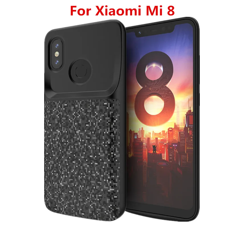 Чехол для аккумулятора 4700 мАч для Xiaomi mi 8 Lite, чехол для зарядного устройства, внешний резервный внешний аккумулятор, чехол для зарядки для Xiaomi mi 8 mi 8 mi 8 SE, чехол - Цвет: For Xiaomi Mi 8