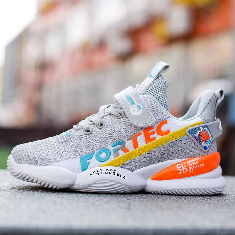 Unisex Boys Sport Shoe Mesh Breathable Walking Shoes Kids Anti Slip Running Shoes Girls Comfortable Girl Luxury Brand Shoes