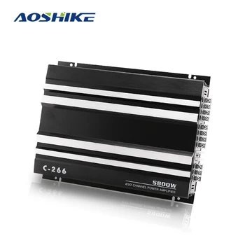 

Aoshike 12V 5800W Aluminum Alloy Car Amplifier Powerful Car Audio Amplifier Vehicle Power Stereo Amp Car Sound Amplifiers