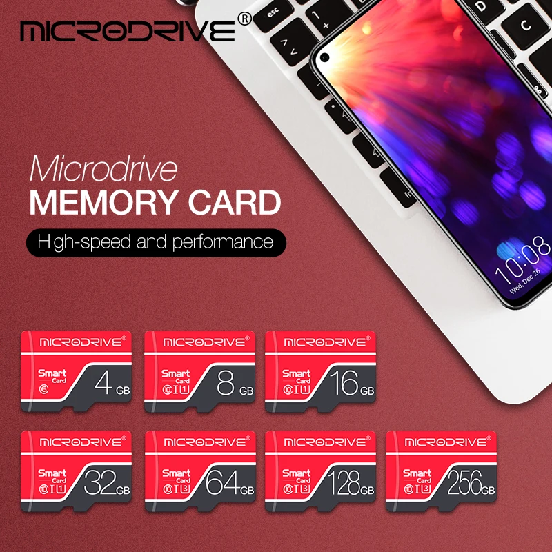 Новая карта памяти micro sd карта 256 ГБ 128 Гб 64 ГБ 32 ГБ 16 ГБ 8 ГБ 4 ГБ класс 10 Мини карта памяти TF cartao de memoria