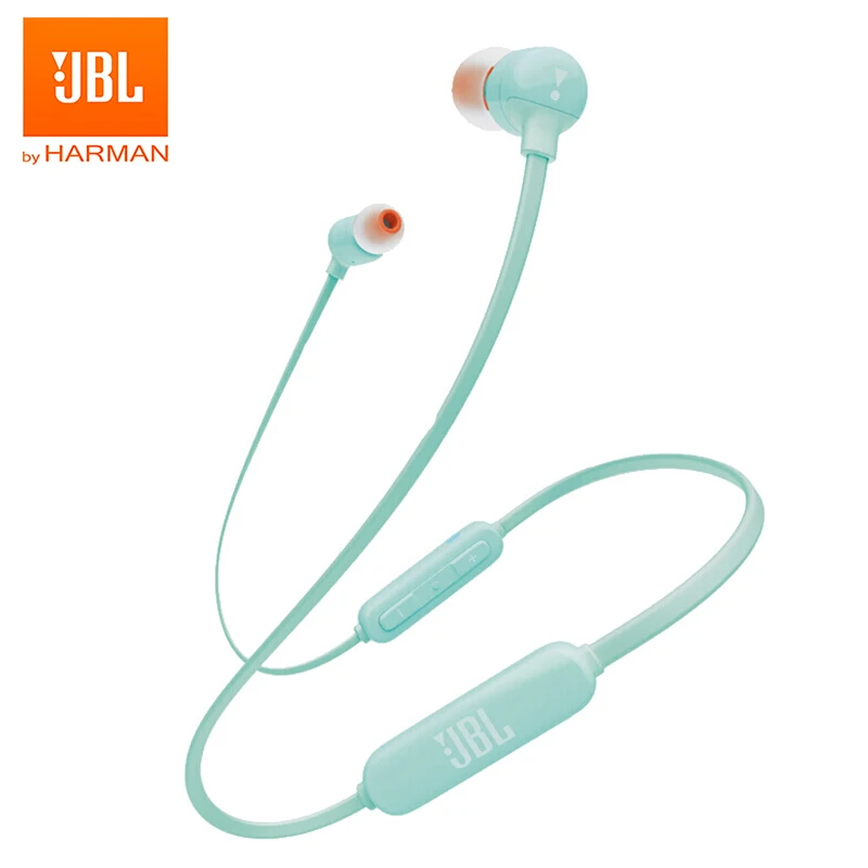 JBL T110BT Wireless Bluetooth Earphone Tune 110BT Sports Running Bass Sound Magnetic Headset With Mic for Smartphone Music