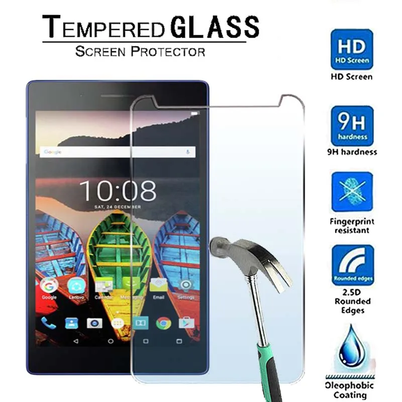 

For Lenovo Tab3 Essential 7-30 7.0"-Premium Tablet 9H Tempered Glass Screen Protector Film Protector Guard Cover