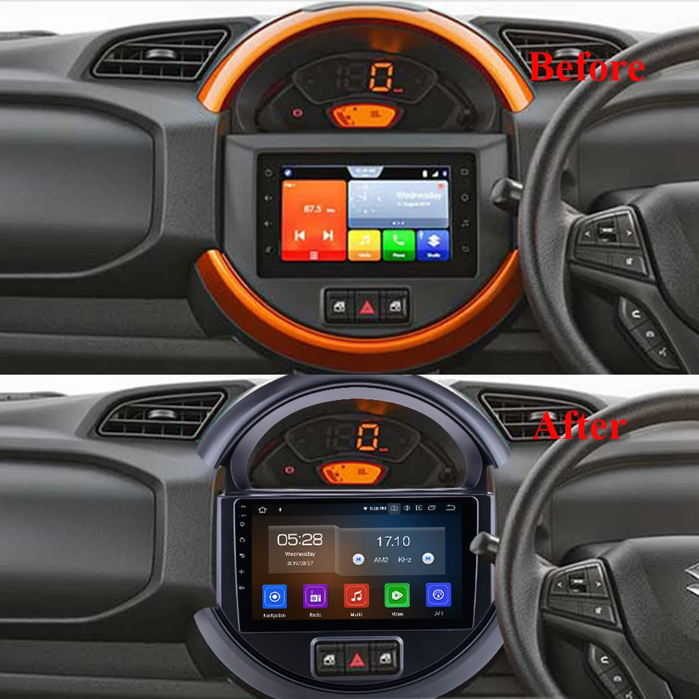 US $146.27 Eastereggs For Suzuki SPresso 2019 2020 Car Multimedia Player GPS Autoradio 2 Din 9 Inch Bluetooth FM Radio Support WIFI DVR