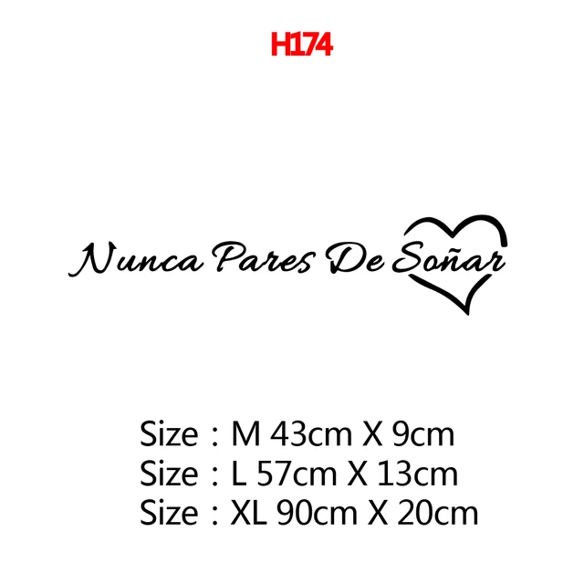 Large Spanish Quotes Phrase Wall Decals Wallpaper Vinyl Stickers For Office Room Decal Wall Sticker Home Decoration Poster Mural H174