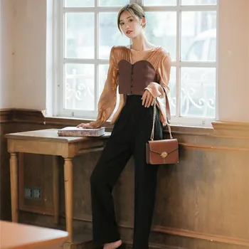 

Chiffon Sexy Ladies Spring Summer Shirt Blouse Women Clothes 2020 Korean Vintage Womens Tops and Blouses Ropa Mujer ZT5288