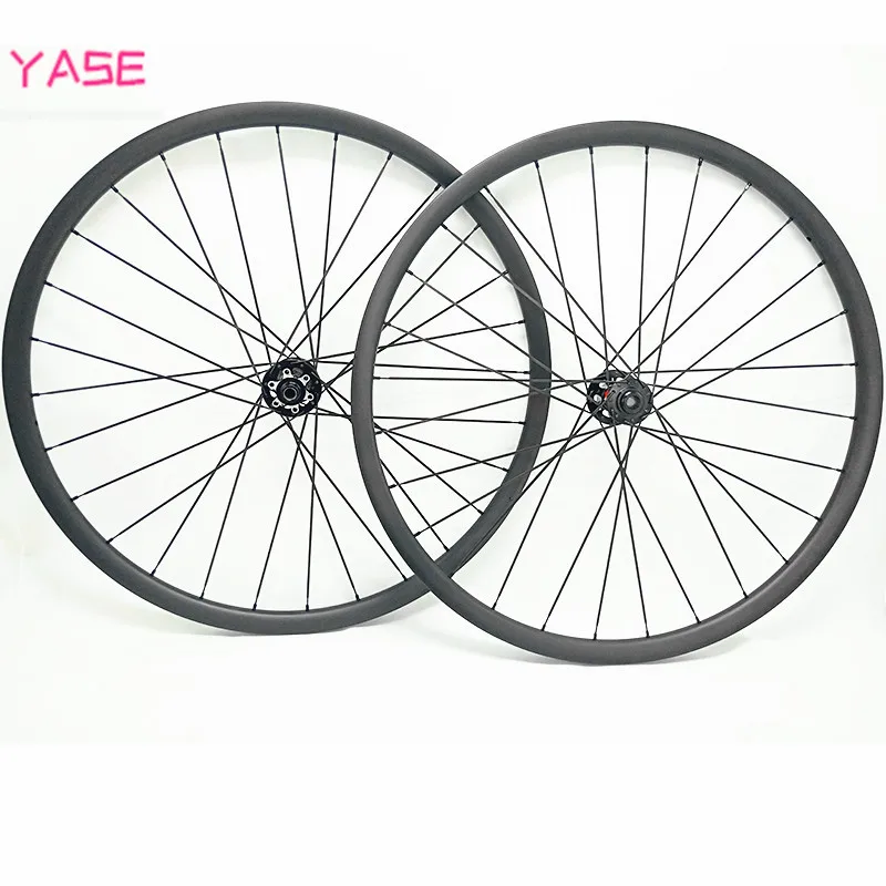 

29er mtb Asymmetry 38.5x28mm tubeless carbon wheel D791SB 792SB boost 100x15 148x12 mtb wheelset 29er carbon wheels brake disc