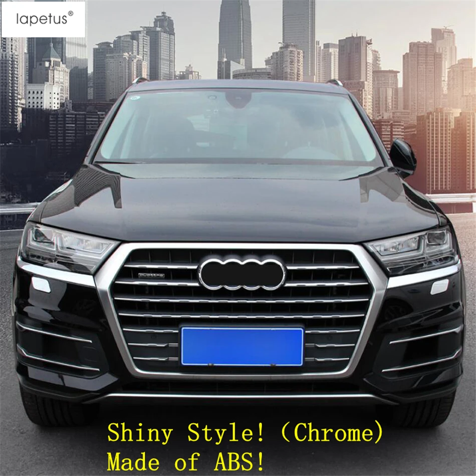 Аксессуары Lapetus, подходят для Audi Q7-, передняя фара, фары для век, брови, Декоративная полоса, накладка, комплект, отделка