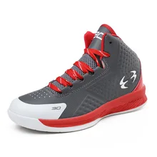 Весенне-осенняя Баскетбольная обувь с высоким берцем, толстой подошвой 45, большой размер, уличная износостойкая амортизация, Молодежная мужская обувь