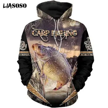

LIASOSO 2020 Fashion Men Hoodies Beautiful Fishing Tattoo 3D Print Hoode Sweatshirt Unisex Casual Street Costume Sudadera Hombre