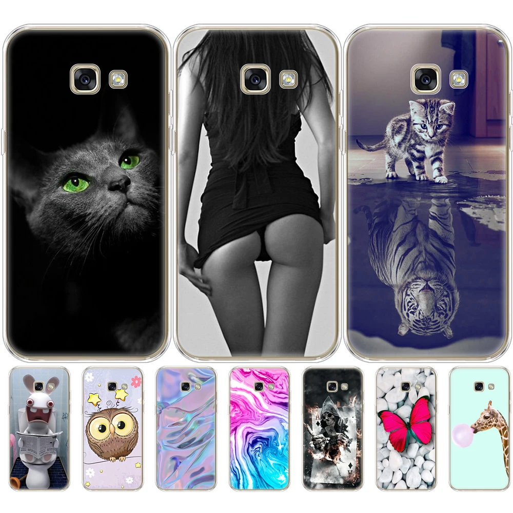 Cassa Del Telefono Del Silicone Per Samsung A5 2017 Casi Per Samsung Galaxy A5 2017 Sm-A520F Della Copertura Per Samsung Galaxy A5 2017 Coperture Del 