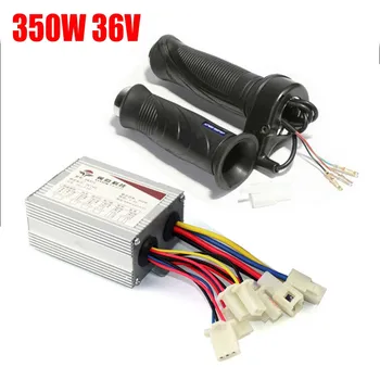 

Motor Brushed Controller 36V 350W Speed Throttle with Twist Grip for Electric EBike Scooter ATV Buggy Go Kart