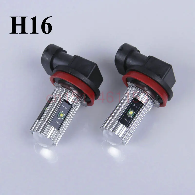 Front turn light For Nissan Terrano d10+ fog parking light rear turn stop Back-up bulb Car Led Lamp Canbus 2pc - Испускаемый цвет: fog light H16