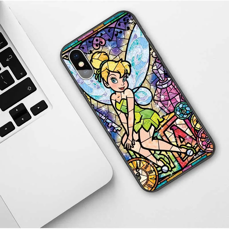 TPU Роскошный милый мягкий чехол с русалочкой для iPhone 6 S 8 7 6 S 7 8 Plus X XS Max XR чехол с рисунком стежка для iphone 11 Pro Max - Цвет: TPU