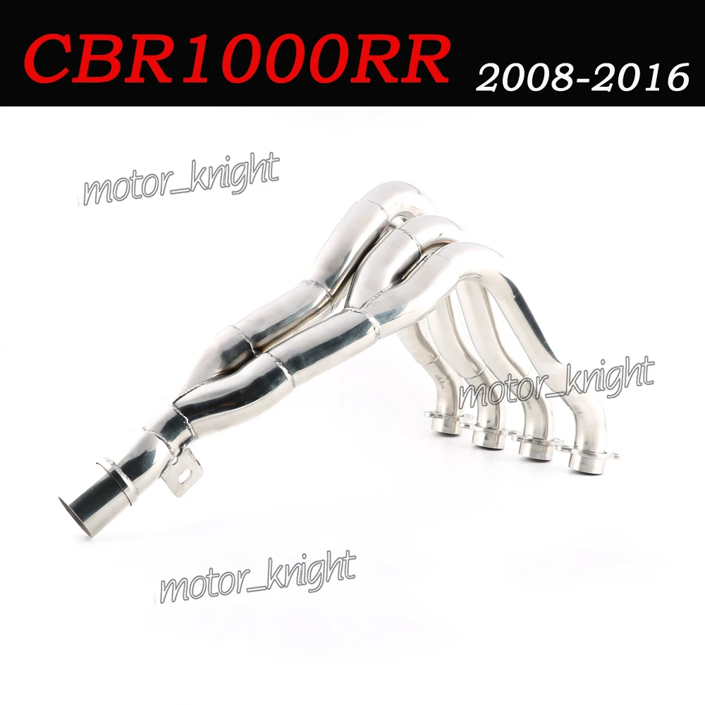 

CBR1000RR 2008-16 Stainless Steel Motorcycle exhaust muffler headers link front down pipe for Honda CBR1000 09 10 11 12 13 14 15