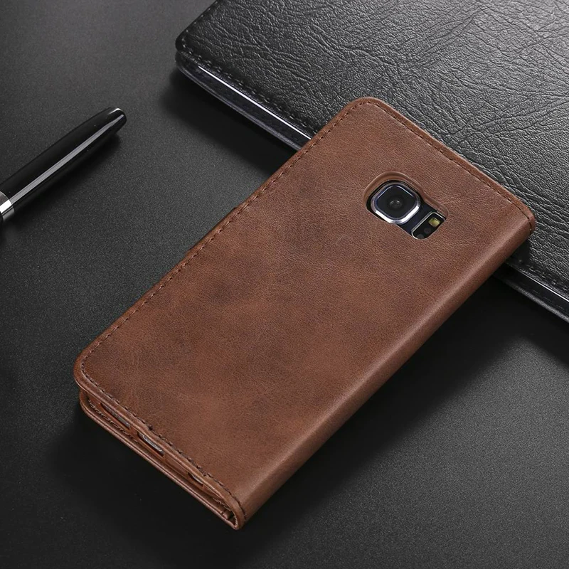S6 Edge чехол для samsung Galaxy S6 Чехол кожаный бумажник чехол для телефона samsung Galaxy S6 Edge чехол роскошный Флип кожаный чехол