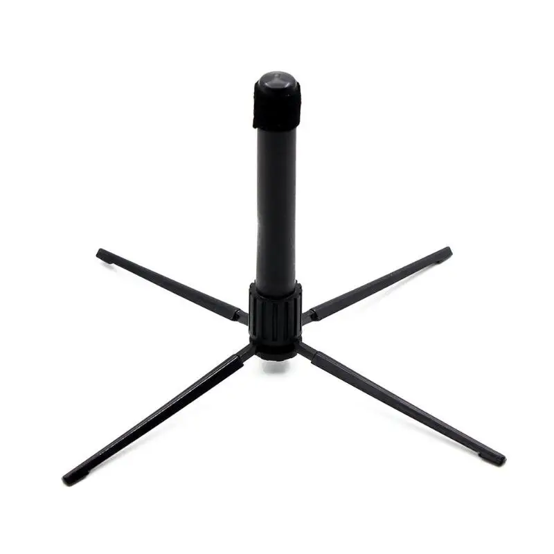 4-Leg Wind Instrument Stand Holder Foldable Oboe Flute Clarinet Sax Bracket