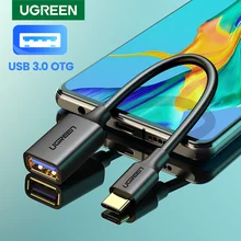 UGREEN USB C zu USB Adapter Typ C OTG Kabel USB C Stecker auf USB 3,0 A Buchse Kabel Adapter für MacBook Pro Samsung S9 USB-C OTG