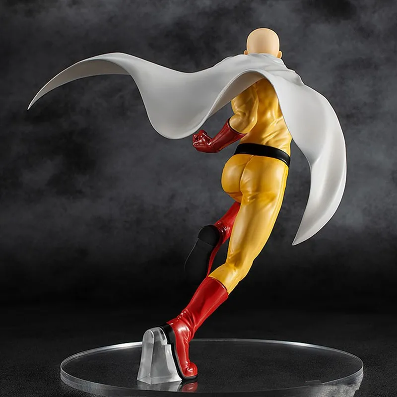 Аниме 18 см ONE PUNCH-MAN САЙТАМА сенсей плащ Человек герой костюм GK статуя ПВХ фигурка Коллекция Модель игрушки M3261