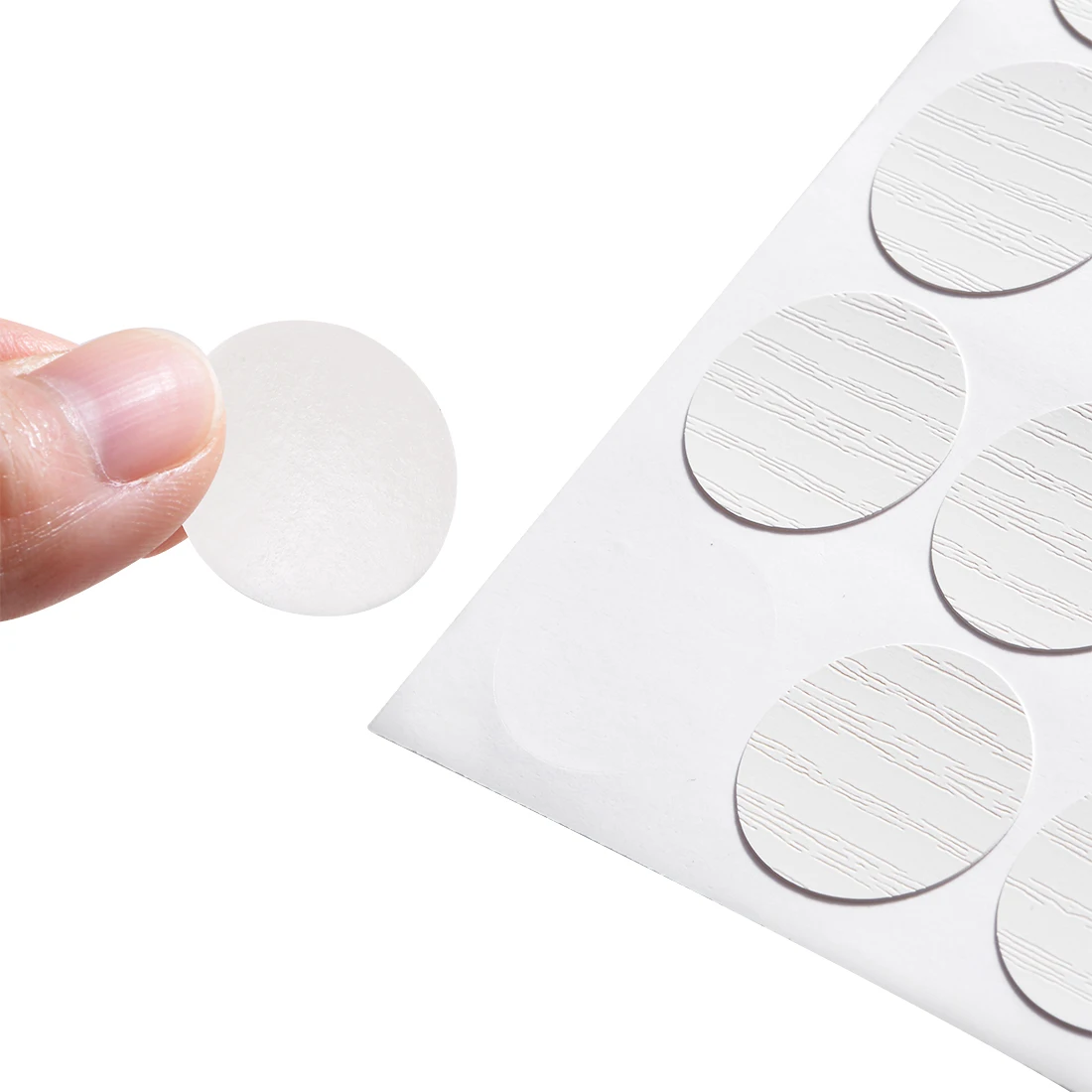 uxcell Self-Adhesive Screw Hole Stickers,1-Table Self-Adhesive Screw Covers Caps Dustproof Sticker 21mm 54 in 1