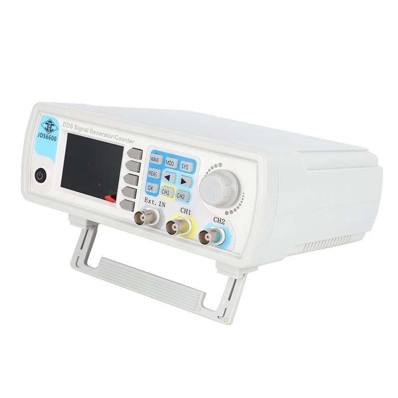 

Eu Plug Jds6600-60M 60Mhz Signal Generator Digital Control Dual-Channel Dds Function Signal Generator Frequency Meter Arbitrary