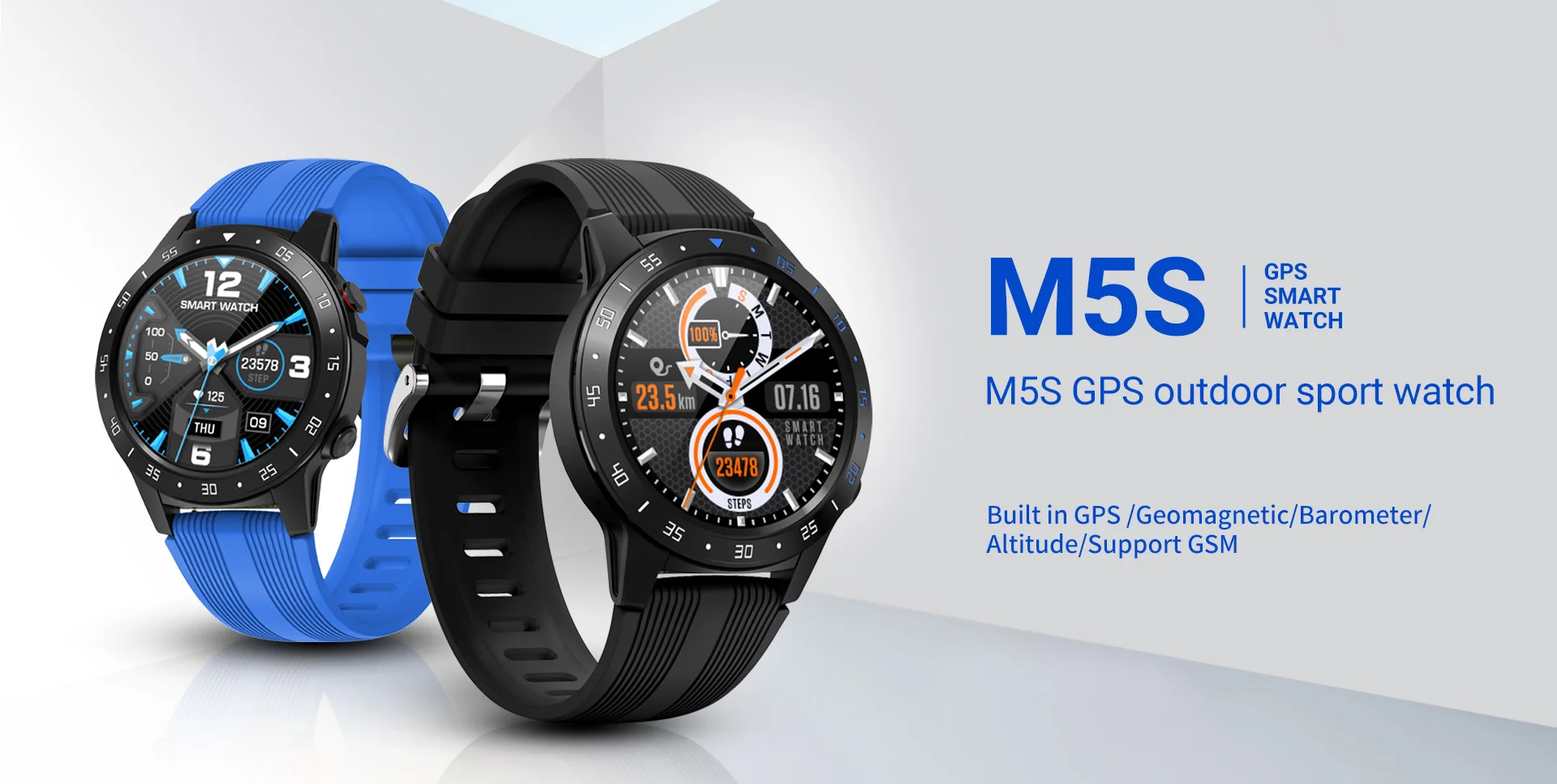 LEMFO M5S спортивные мужские умные часы с поддержкой 2G sim-карты 1,3 дюймов полный круглый Сенсорный экран для сердечного ритма IP67 Водонепроницаемый Компас погода