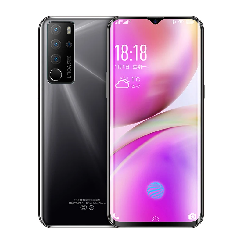 

Global Version S20 U Android Smartphone 6.5inch Cellphone Dual SIM Mobile phone 3G Cell Smart Phones Face unlock handset