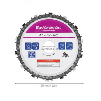 

Universal Circular Saw Blade 125mm Grinder Saw Disc Carbide Tipped Wood Cutting Blade Power Tool Accessories