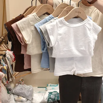 

2020 Ins New Baby Clothing Sets Baby T-shirt + Panties Clothing Sets Stripe T-shirts
