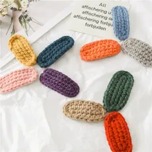 Осень-зима, новые продукты, Южная Корея, Детские аксессуары для волос, милая пряжа, BB зажим, детская головная повязка, для девочек, фрикадель, головная повязка