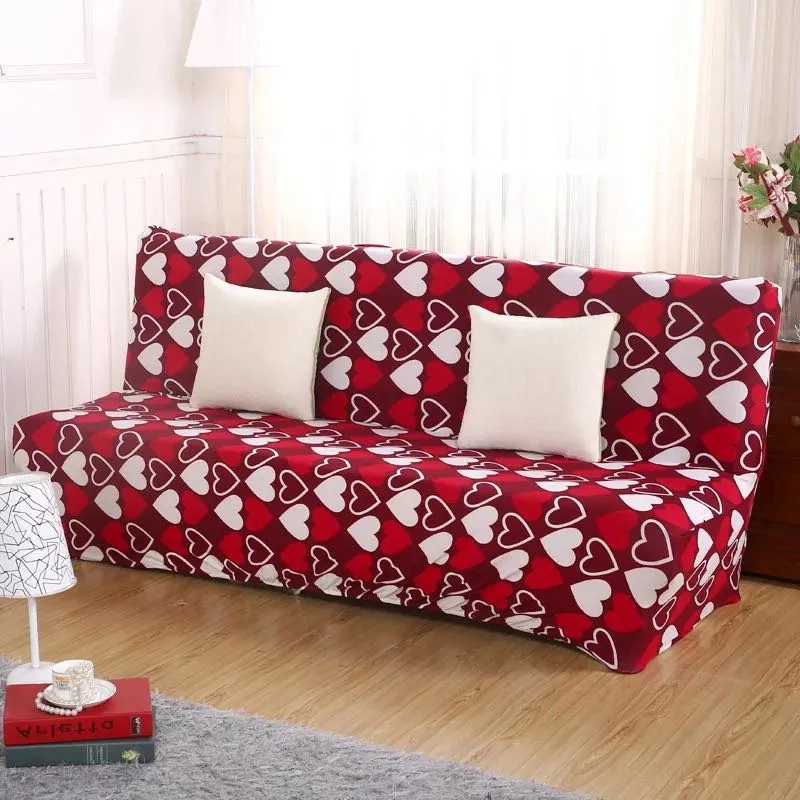 Чехол для дивана, кровати, все включено, складной плотный чехол для дивана, полотенца, дивана, чехол без подлокотника, Универсальный складной чехол для дивана, кровати - Цвет: Red