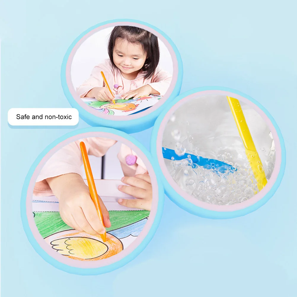 Lavável e Não Cores Triângulo Colorido Criativo Tóxico Pintura Infantil Cera Cor 9 Cores triângulo colorido criativo lavável e não