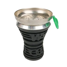 Розничная Нержавеющая сталь силиконовый Металл Портативный держатель угля для кальяна набор чаша для кальяна