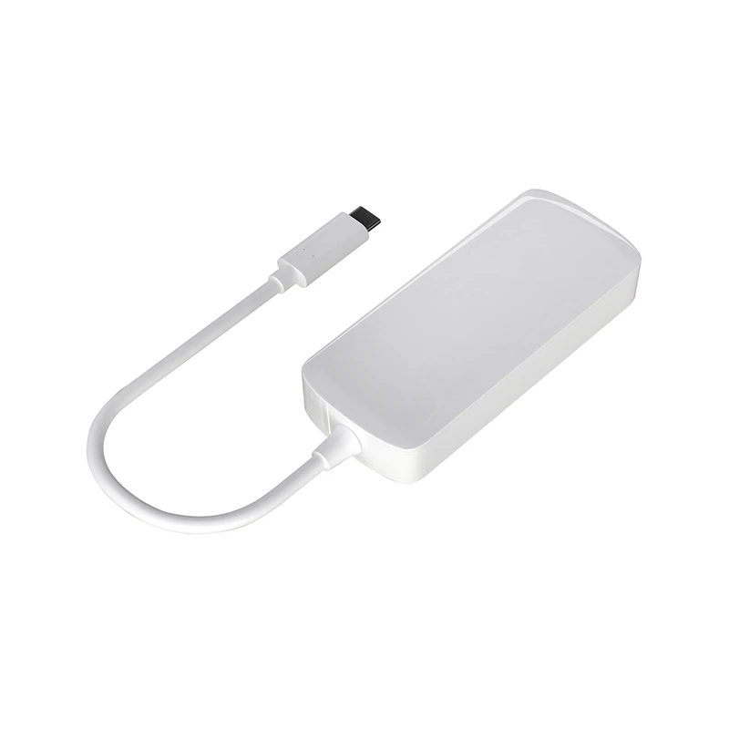 4в1 usb-хаб 3,1 type C к HDMI/2 USB 3,0/type C адаптер для Book Pro Air