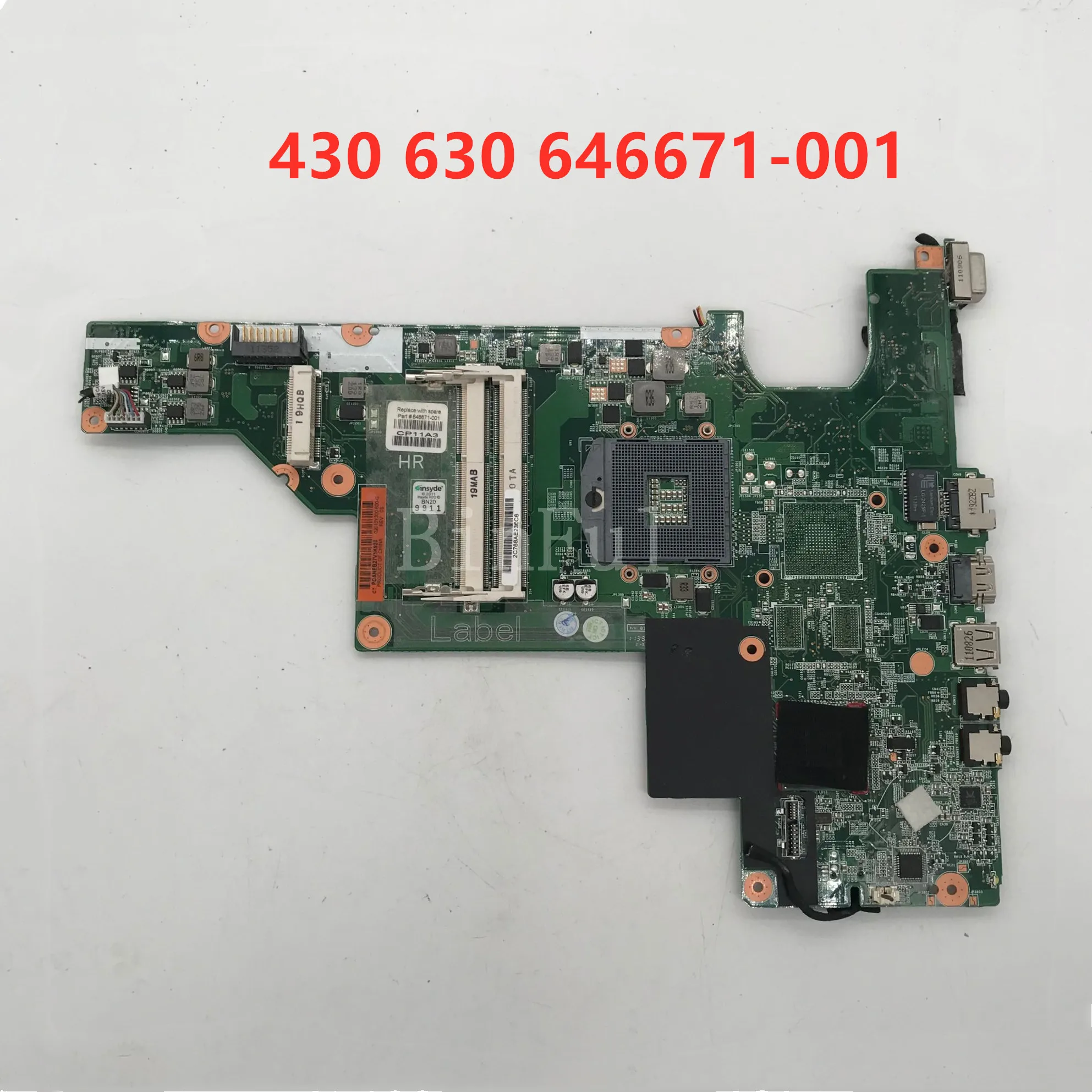 646672-001 круг CQ43 631 630 431 430 Подключение платы к материнской плате полный тест круга