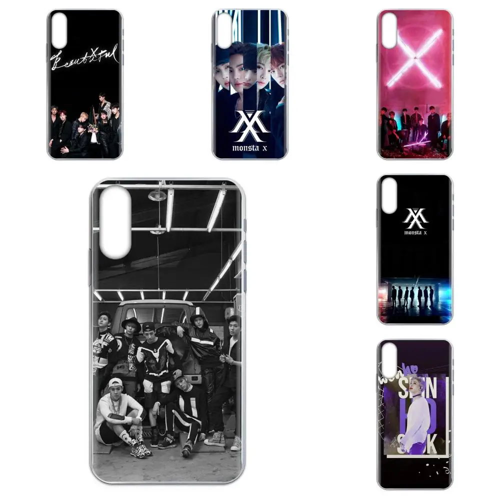 Монста х Kpop мальчик группа для Huawei Честь 4C 5A 5C 5X 6 6A 6X 7 7A 7C 7X 8 8C 8S 9 10 10i 20 20i Lite рro