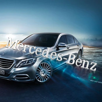 

1 PCS ABS sticker car badge body sticker For Mercedes benz A B R G Class GLK GLA C200 E200 C200L S400 S500 S600 Car decoration