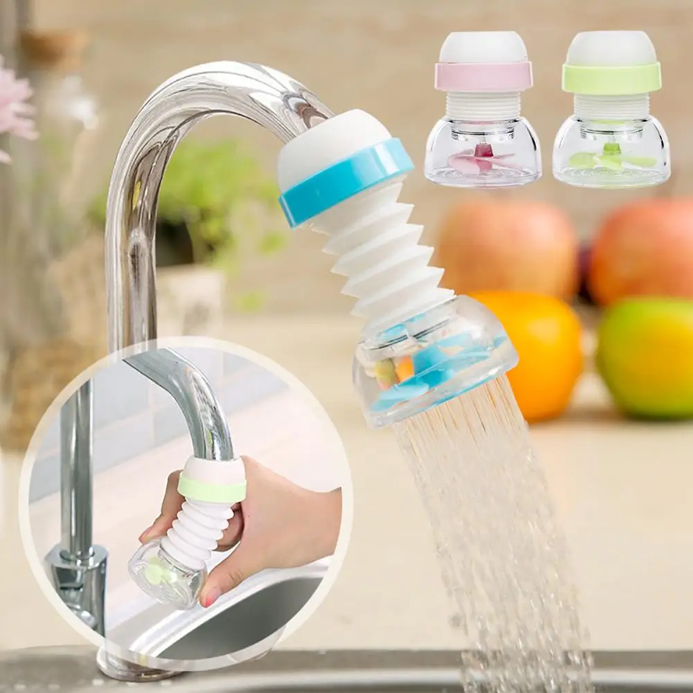 

Kitchen Adjusting 360 Degree Rotate Water Saving Bath Shower Head Faucet Spouts Sprayers Filter Purifier Nozzle Tap Accessories