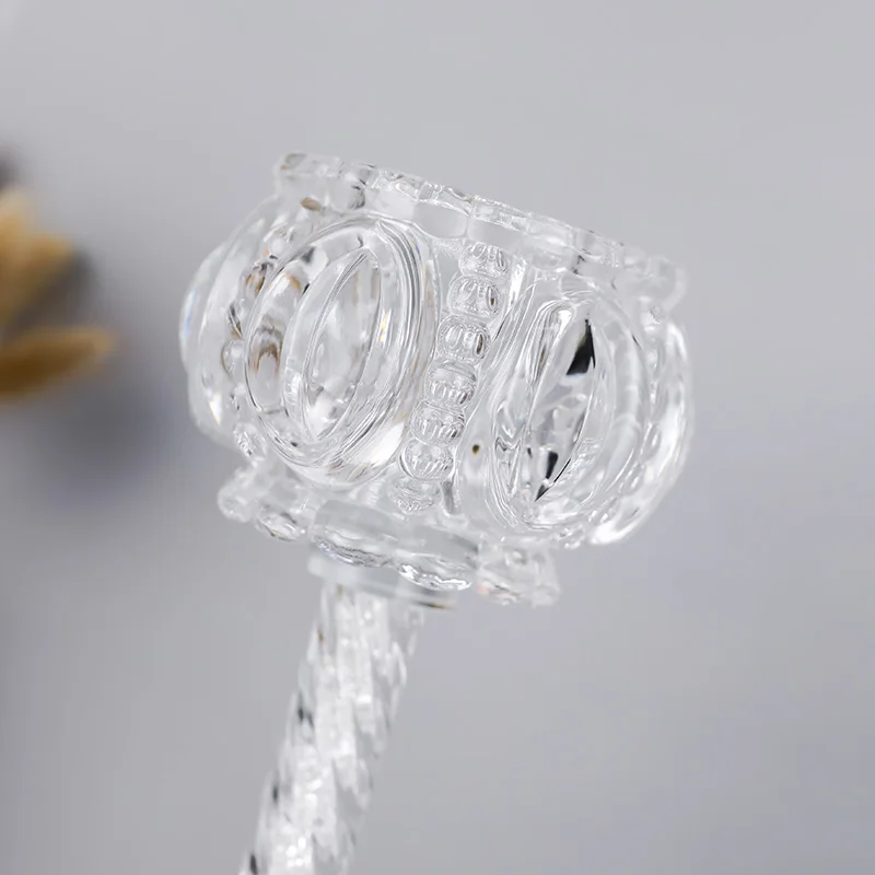 Brand New Crystal Cut Glass Candlestick Candle Holder Candle Stand Tea Light For Coffee Dining Table Centerpieces Wedding CH160
